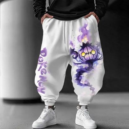 Unisex Casual Anime Streetwear Pants