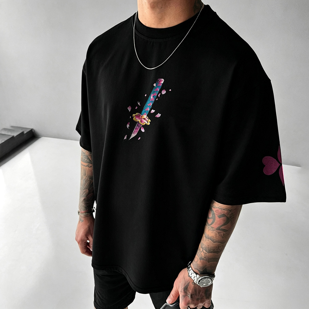 Unisex  Demon Slayer Anime Inspired Vintage T-Shirt