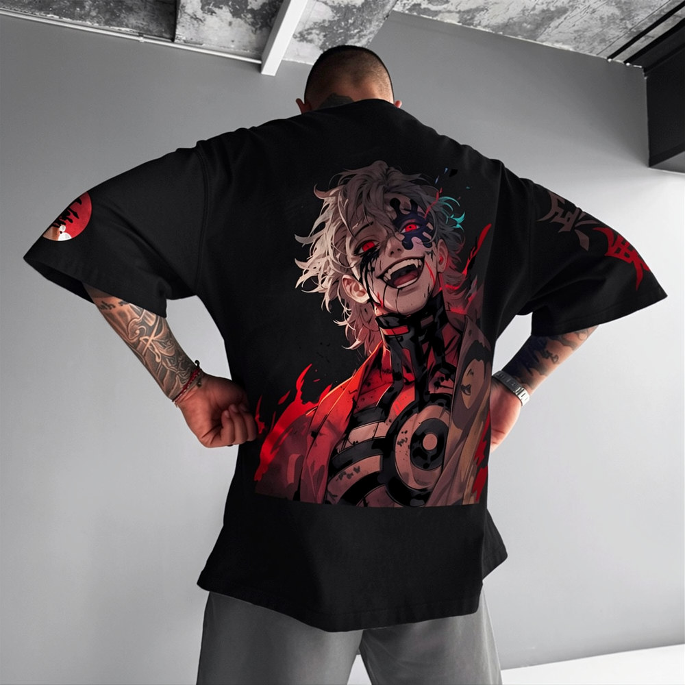 Unisex  Demon Slayer Anime Inspired Vintage T-Shirt