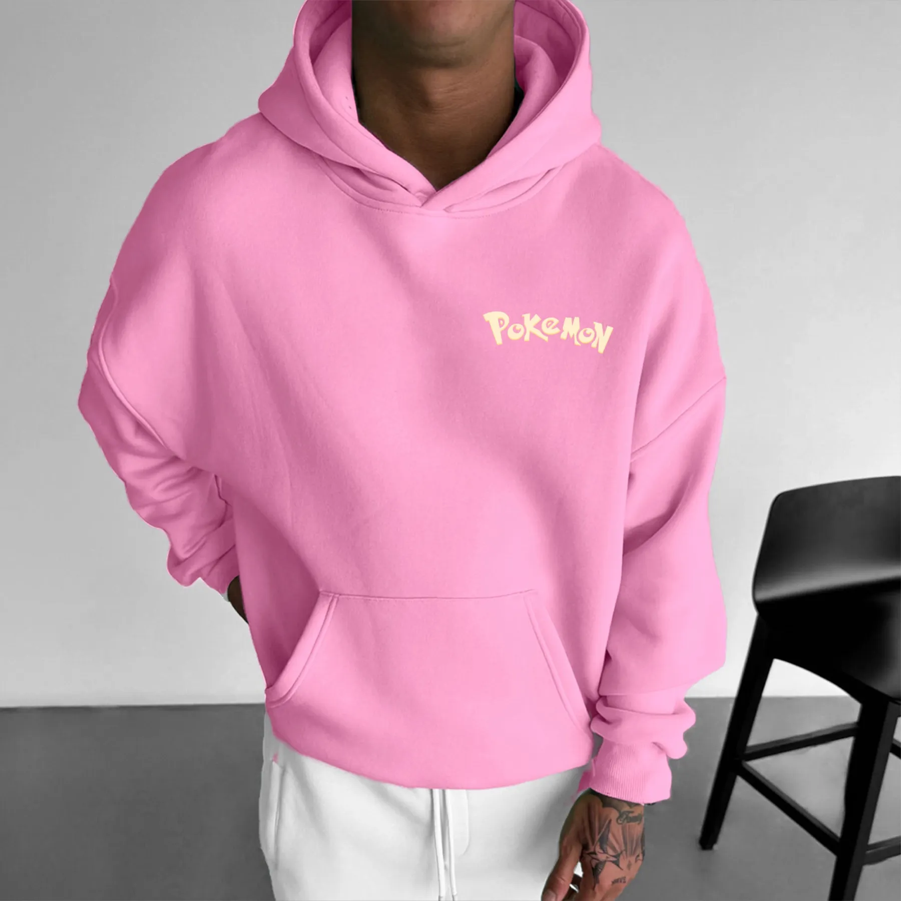 Unisex  Anime Graphic Streetwear Vintage Hoodie