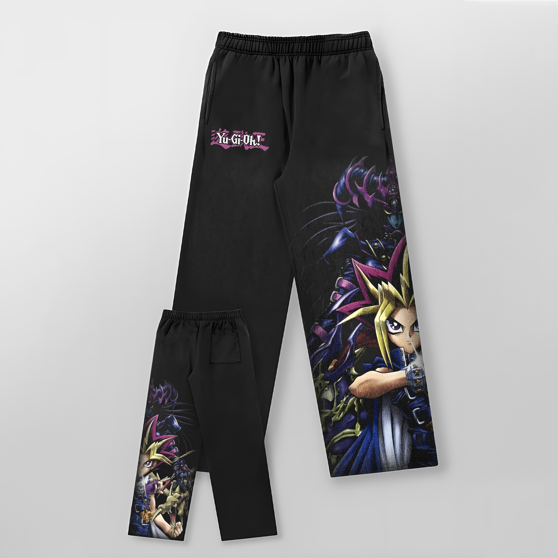 Unisex Anime Style Retro I Pants-AnimeClothe