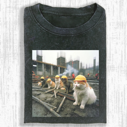 WACKY CAT  T-SHIRT-ComicClothe