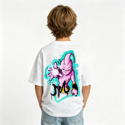 Dragon Ball Anime Graphic T-Shirt for Vegeta Kids Cartoon Print Cotton Tee