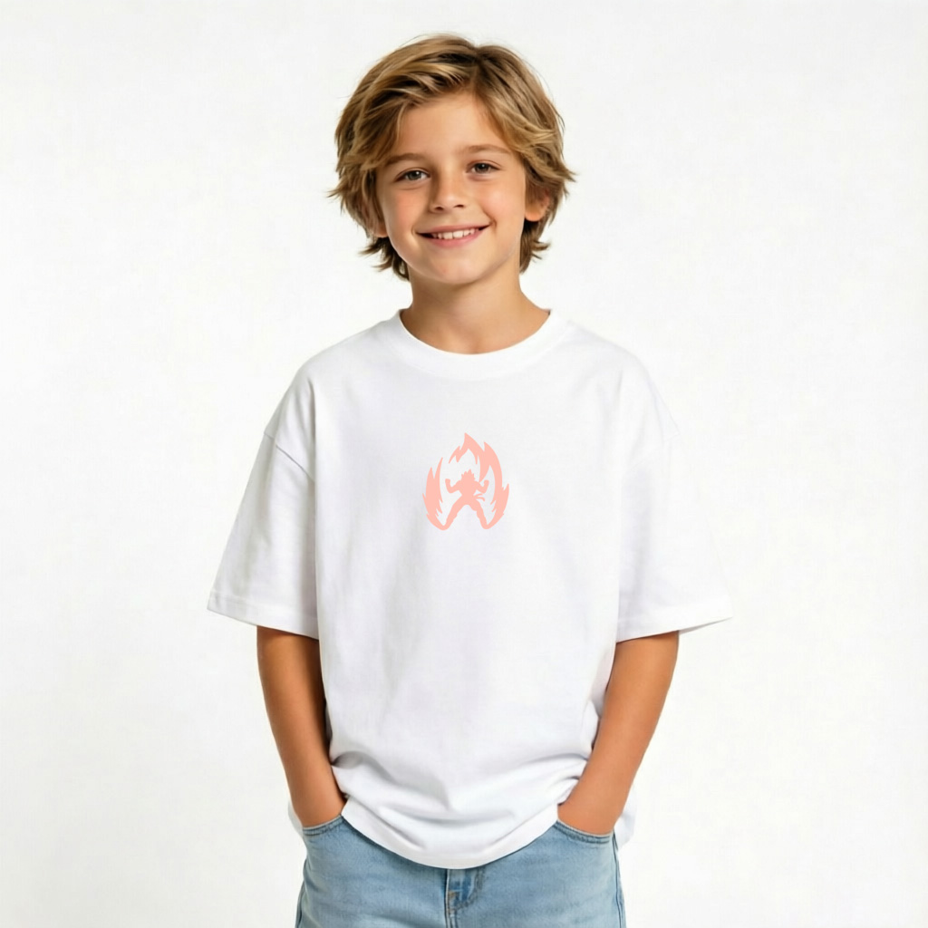 Dragon Ball Anime Graphic T-Shirt for Vegeta Kids Cartoon Print Cotton Tee