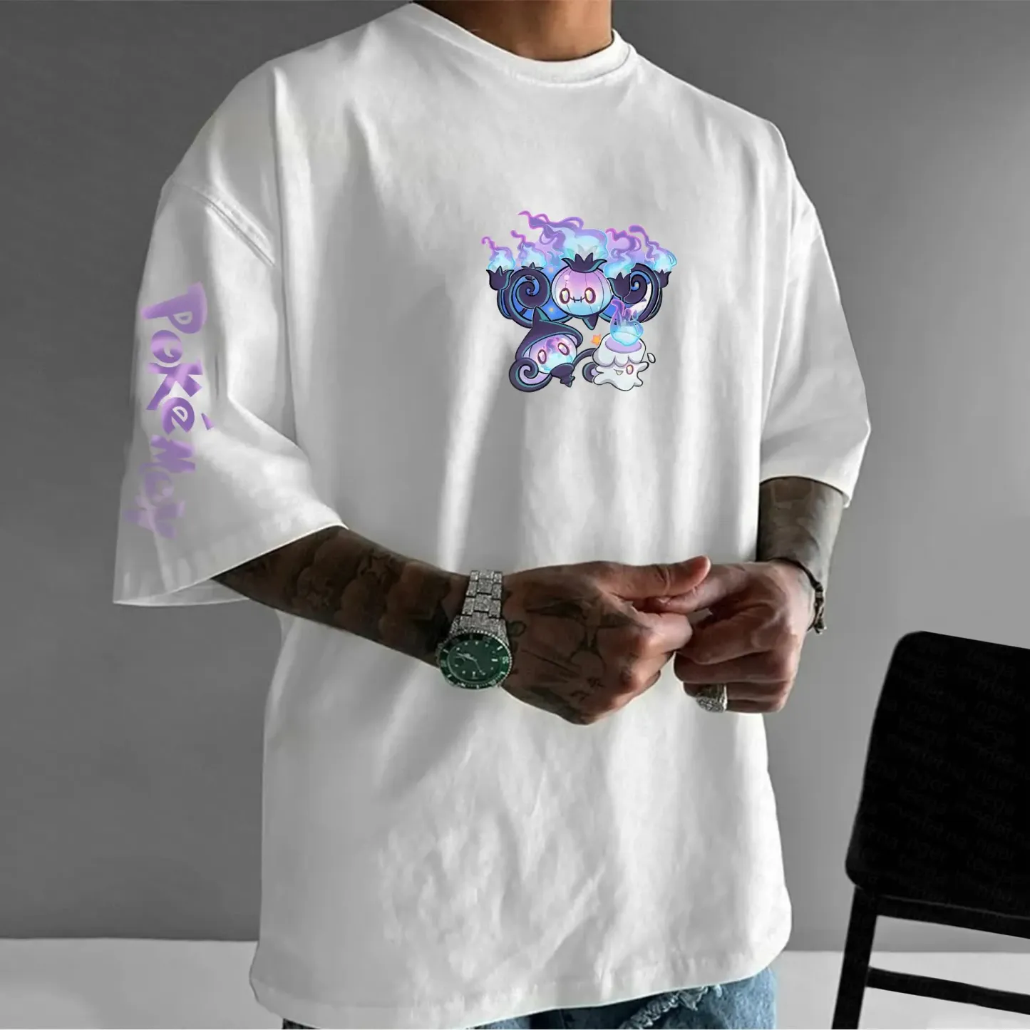 Unisex   Anime Inspired Vintage T-Shirt