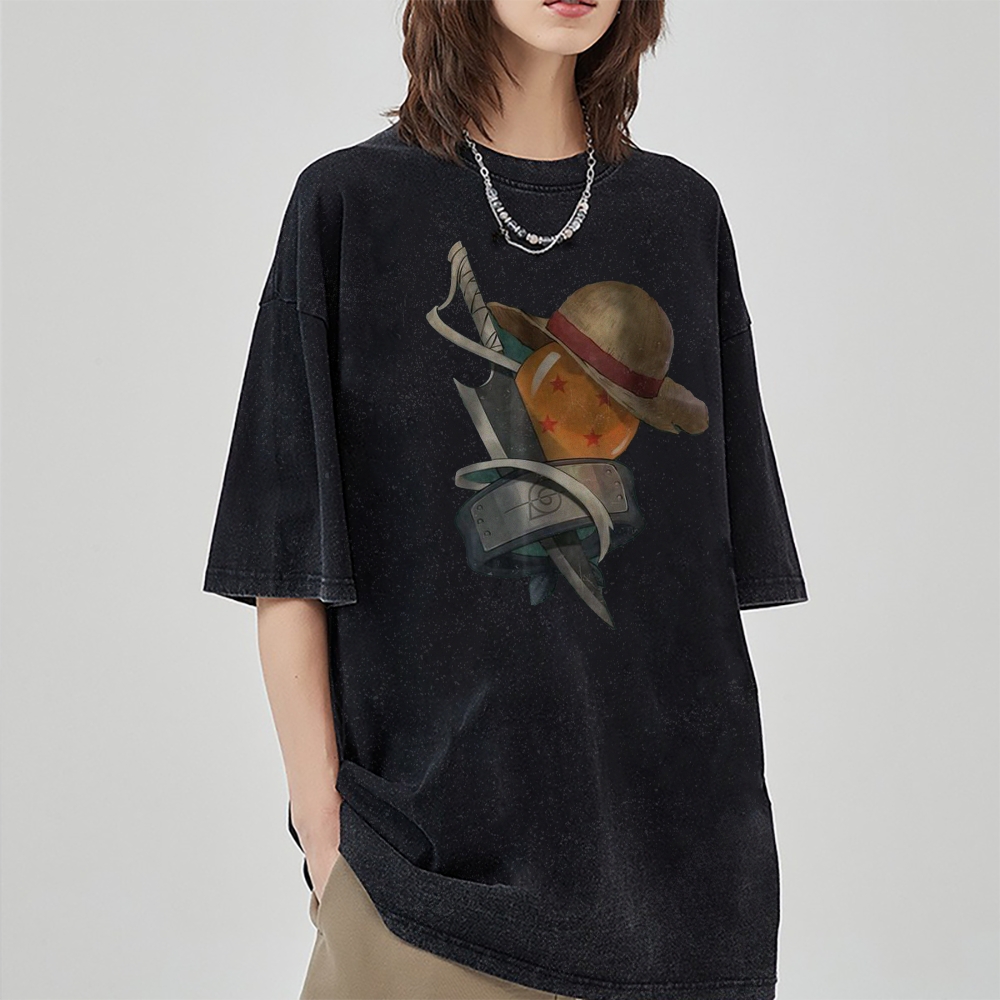 One Piece Shirt, Anime Shirt, Dragon Ball Z Shirt, Bleach Shirt, Anime Shirt, Vintage T-Shirt