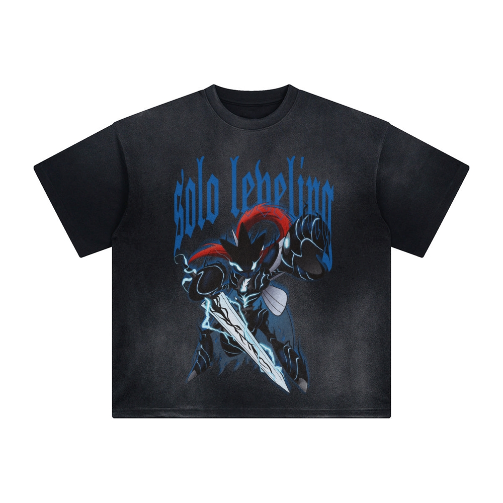 Unisex Anime Inspired Vintage T-Shirt-AnimeClothe