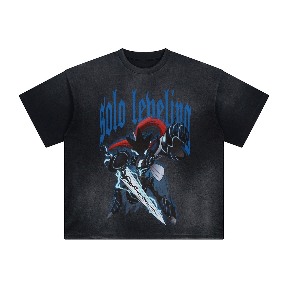 Unisex Anime Inspired Vintage T-Shirt-AnimeClothe