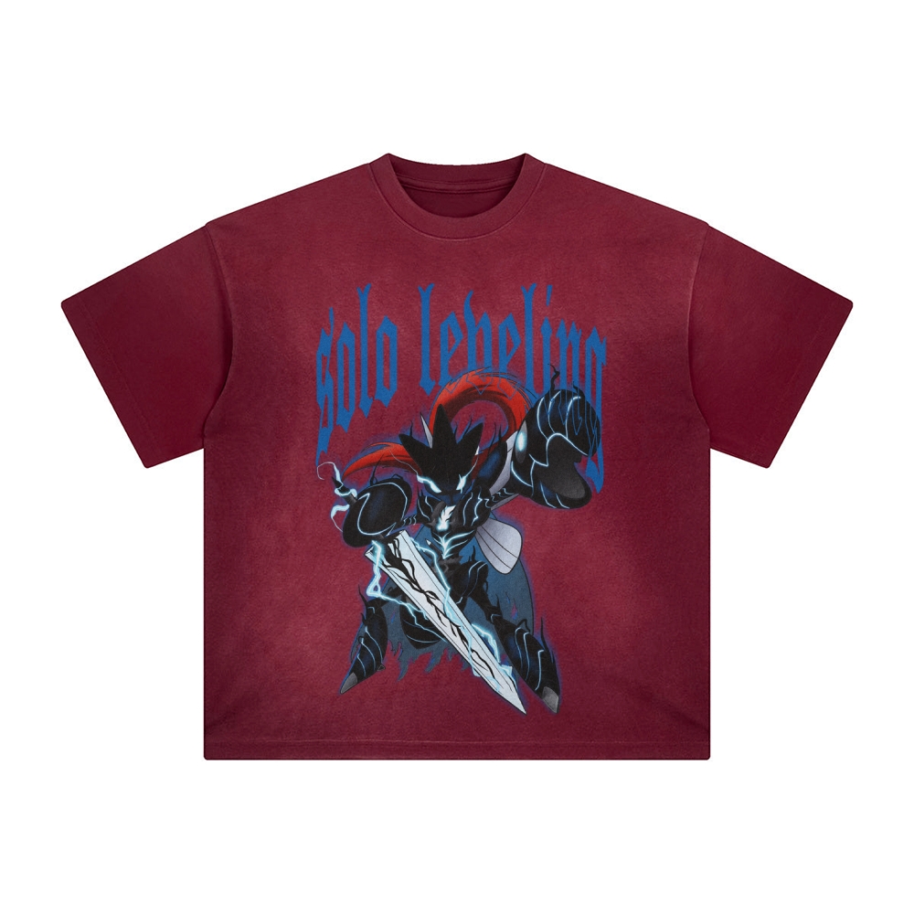 Unisex Anime Inspired Vintage T-Shirt-AnimeClothe