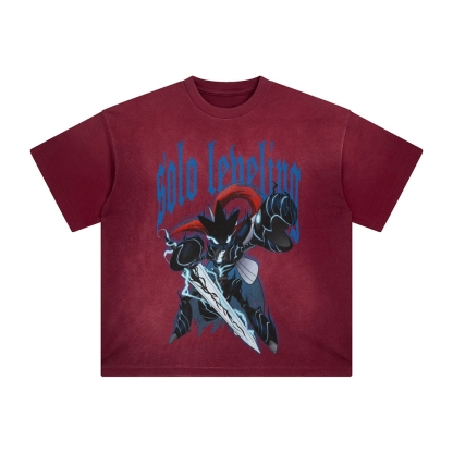 Unisex Anime Inspired Vintage T-Shirt-AnimeClothe