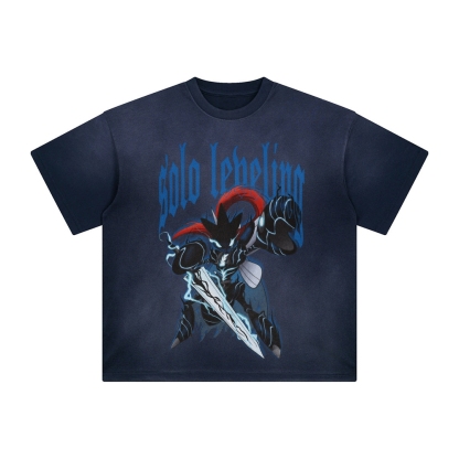 Unisex Anime Inspired Vintage T-Shirt-AnimeClothe