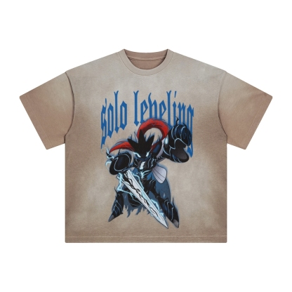 Unisex Anime Inspired Vintage T-Shirt-AnimeClothe