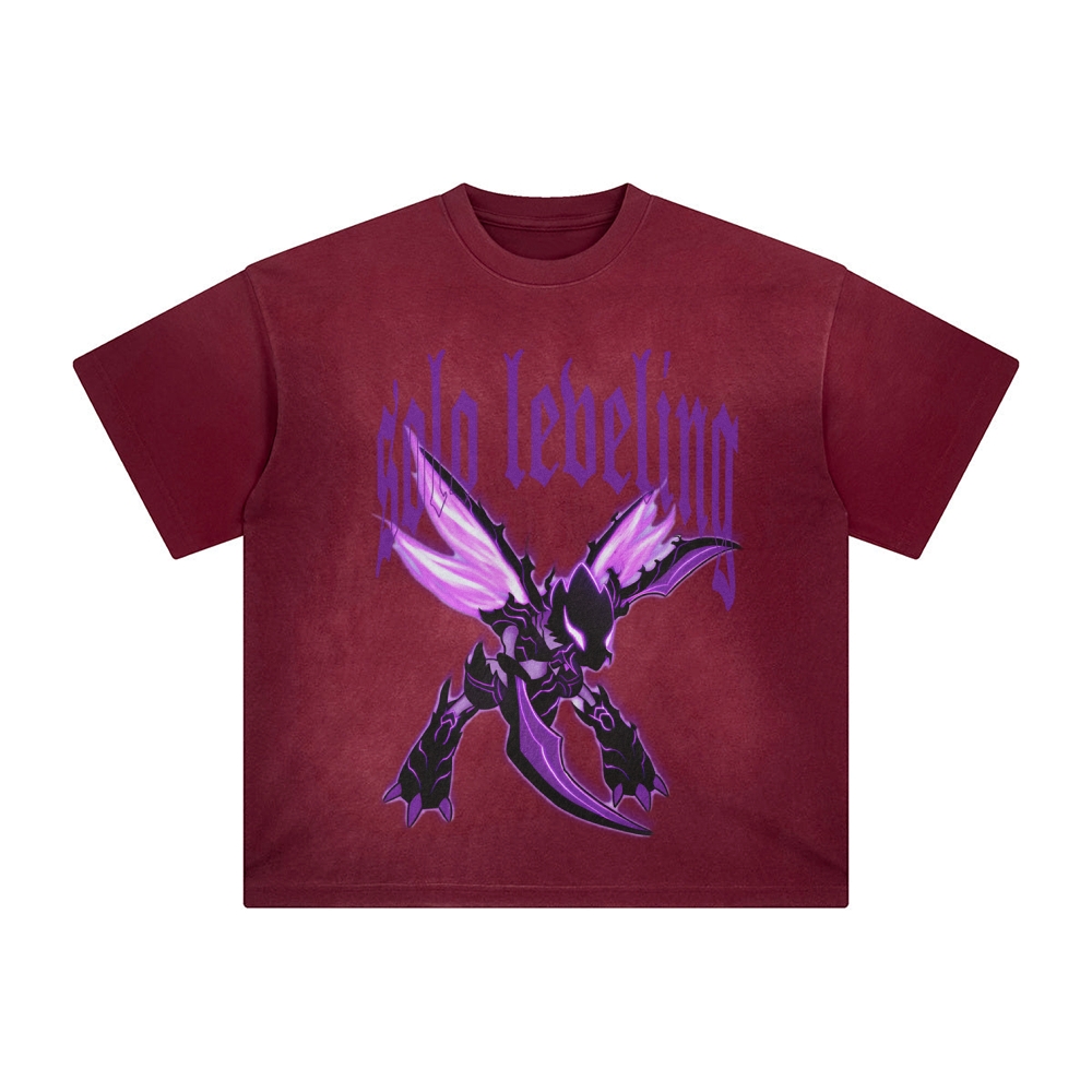 Unisex Anime Inspired Vintage T-Shirt-AnimeClothe