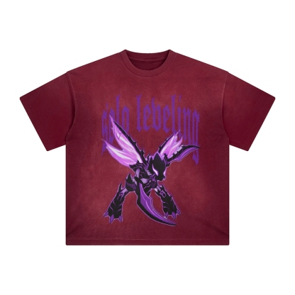 Unisex Anime Inspired Vintage T-Shirt-AnimeClothe