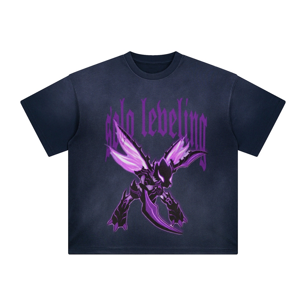 Unisex Anime Inspired Vintage T-Shirt-AnimeClothe