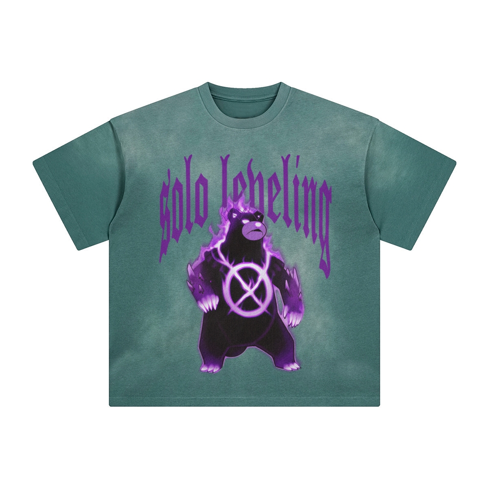 Unisex Anime Inspired Vintage T-Shirt-AnimeClothe