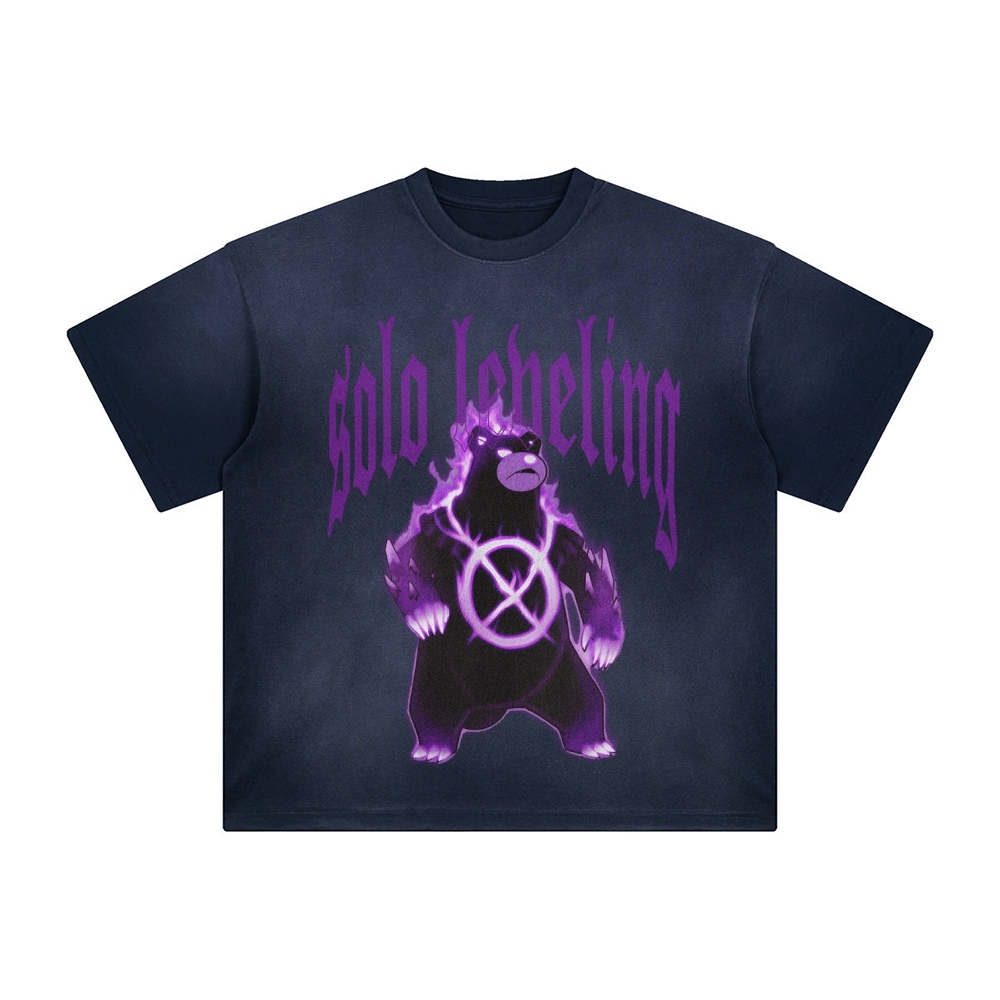 Unisex Anime Inspired Vintage T-Shirt-AnimeClothe