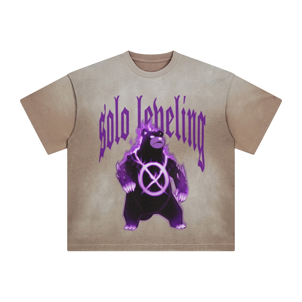 Unisex Anime Inspired Vintage T-Shirt-AnimeClothe