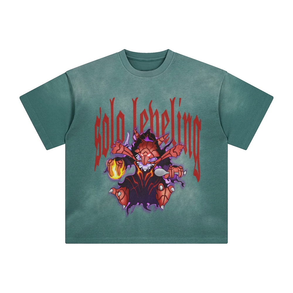 Unisex Anime Inspired Vintage T-Shirt-AnimeClothe