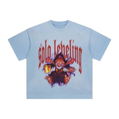 Unisex Anime Inspired Vintage T-Shirt-AnimeClothe