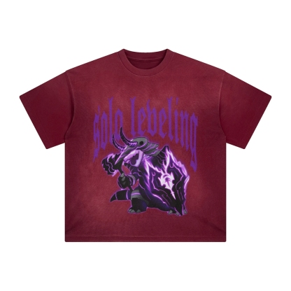 Unisex Anime Inspired Vintage T-Shirt-AnimeClothe