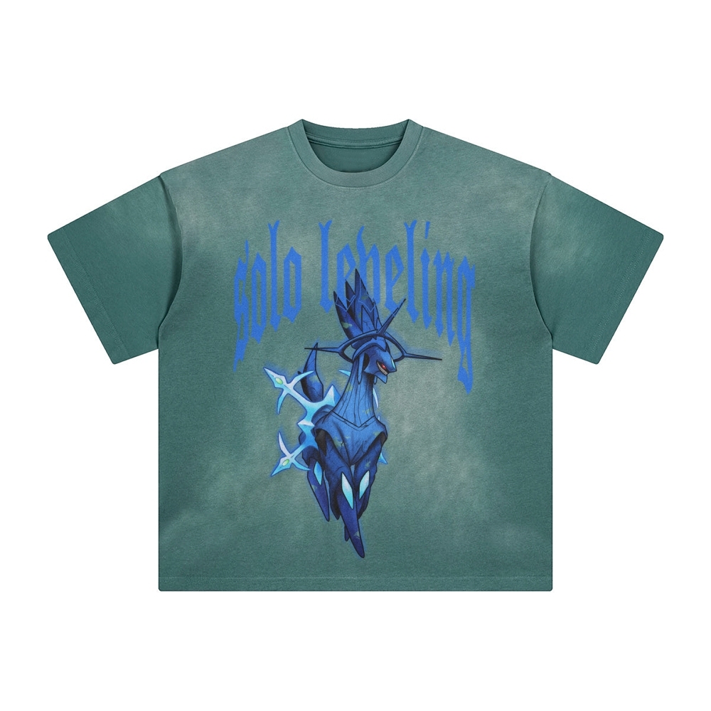 Unisex Anime Inspired Vintage T-Shirt-AnimeClothe