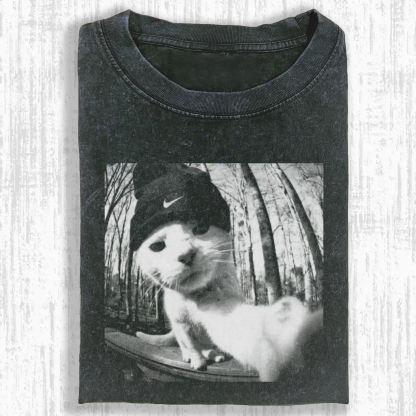 WACKY CAT T-SHIRT-ComicClothe