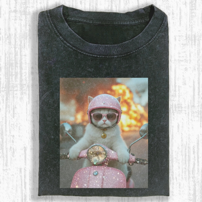 WACKY CAT T-SHIRT-ComicClothe