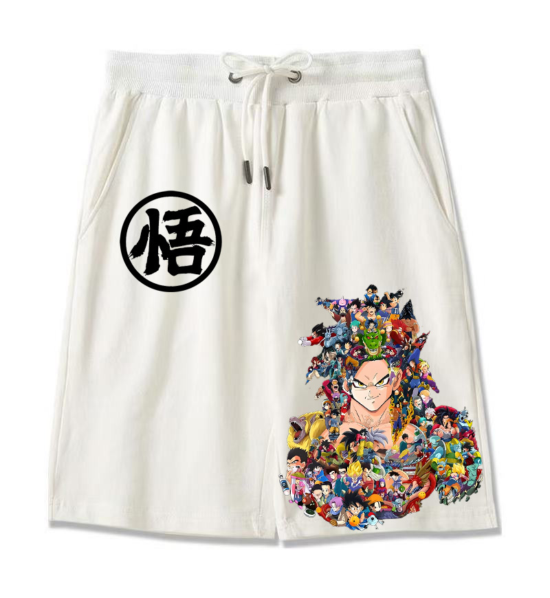 Unisex Casual Anime Streetwear Shorts