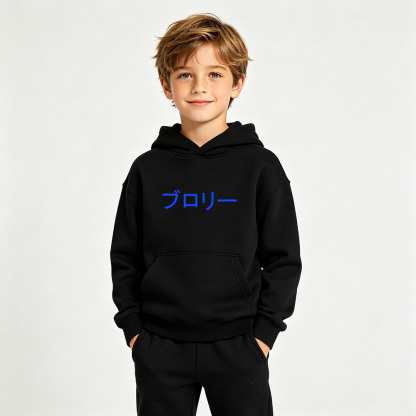 Dragon Ball Anime Graphic Hoodie for Goku Kids Cartoon Print Cotton Tee
