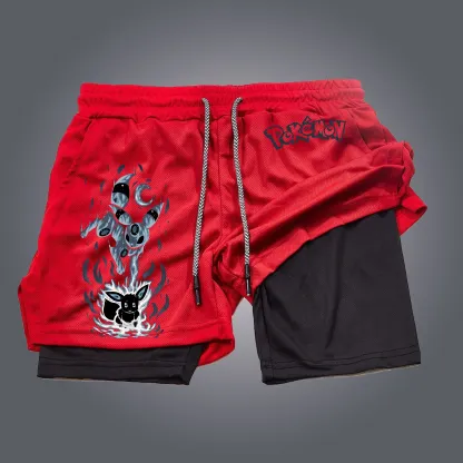 Unisex Casual Anime Streetwear Shorts