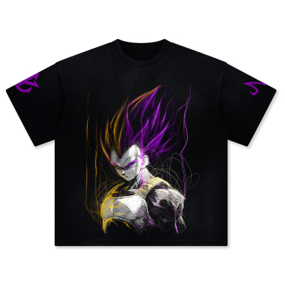 Unisex Anime Inspired Graphic Streetwear Vintage T-shirt