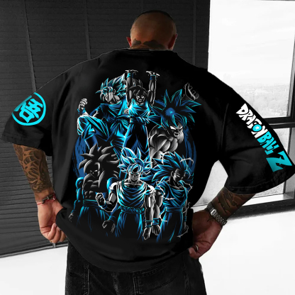 Unisex Anime Inspired Vintage T-Shirt