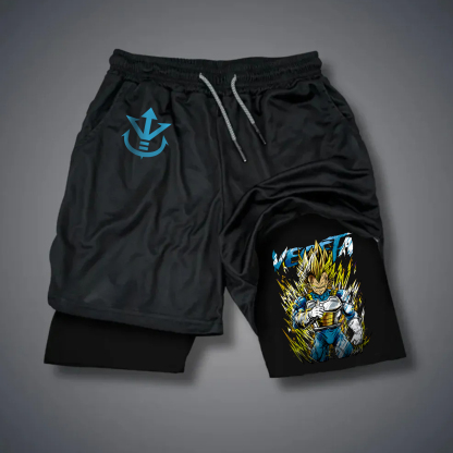 Unisex Casual Anime Streetwear Shorts-AnimeClothe