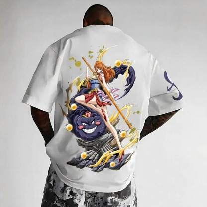 Unisex Anime Inspired Vintage T-Shirt