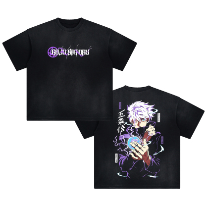 Unisex Fit Washed T-Shirt-AnimeClothe