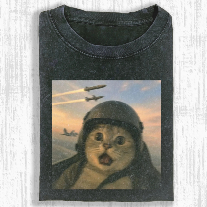 FUNNY CAT T-SHIRT-ComicClothe