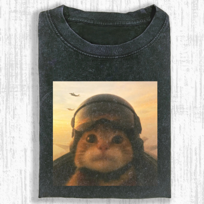 FUNNY CAT T-SHIRT-ComicClothe