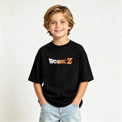Dragon Ball Anime Graphic T-Shirt for Goku Kids Cartoon Print Cotton Tee