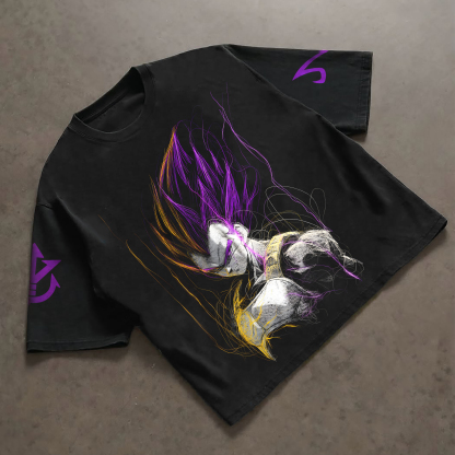 Unisex Anime Inspired Graphic Streetwear Vintage T-shirt