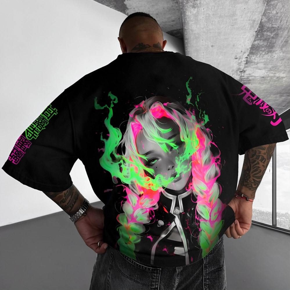 Unisex Anime Inspired Vintage T-Shirt