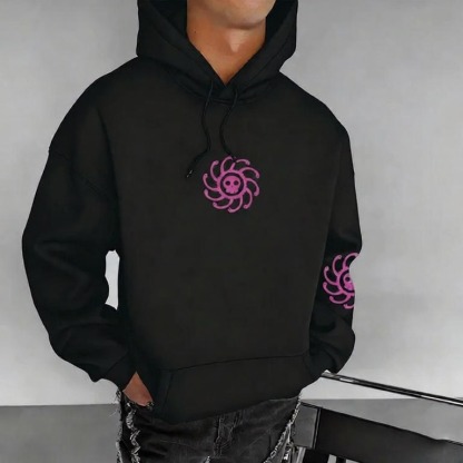 Unisex Anime Graphic Streetwear Vintage Hoodie