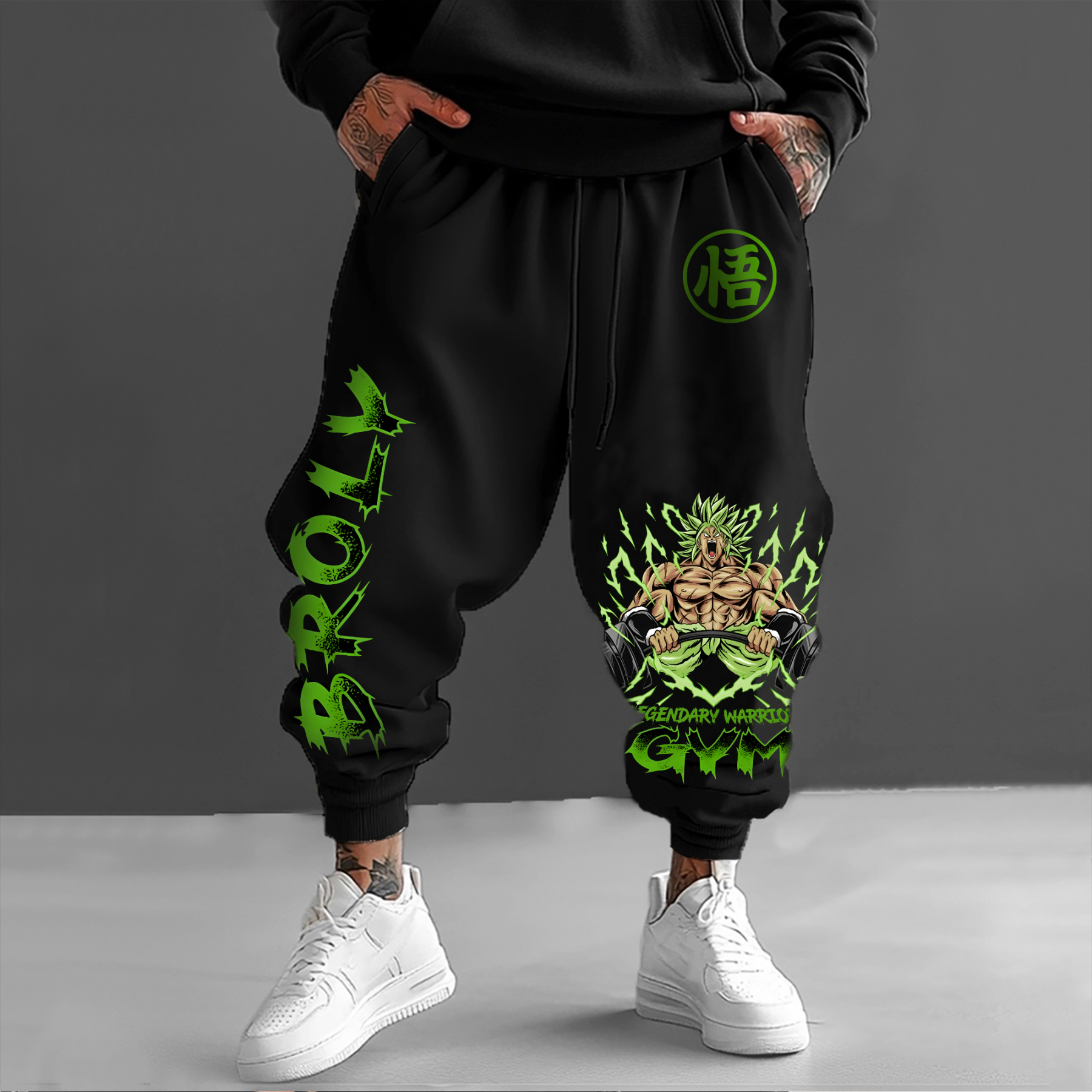 Unisex Casual Anime Streetwear Pants