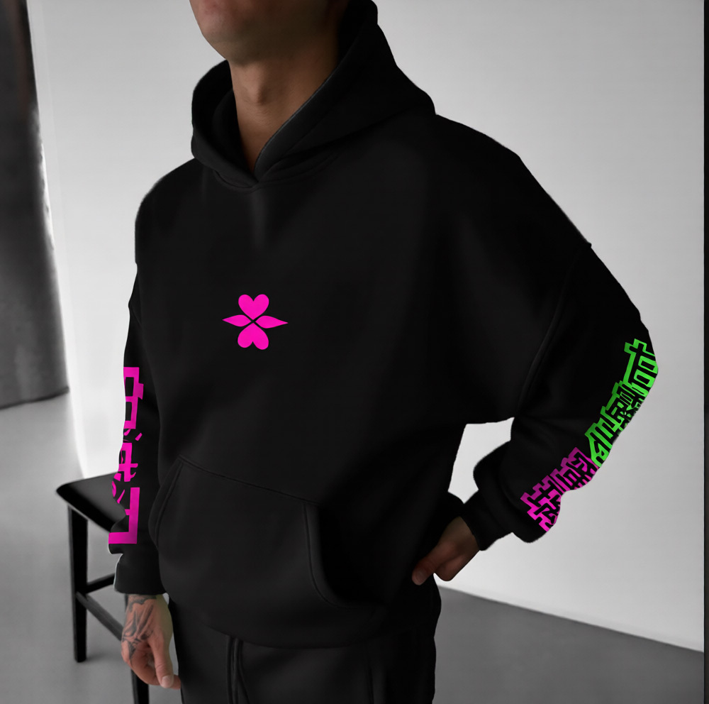 Unisex Demon Slayer Anime Graphic Streetwear Vintage Hoodie