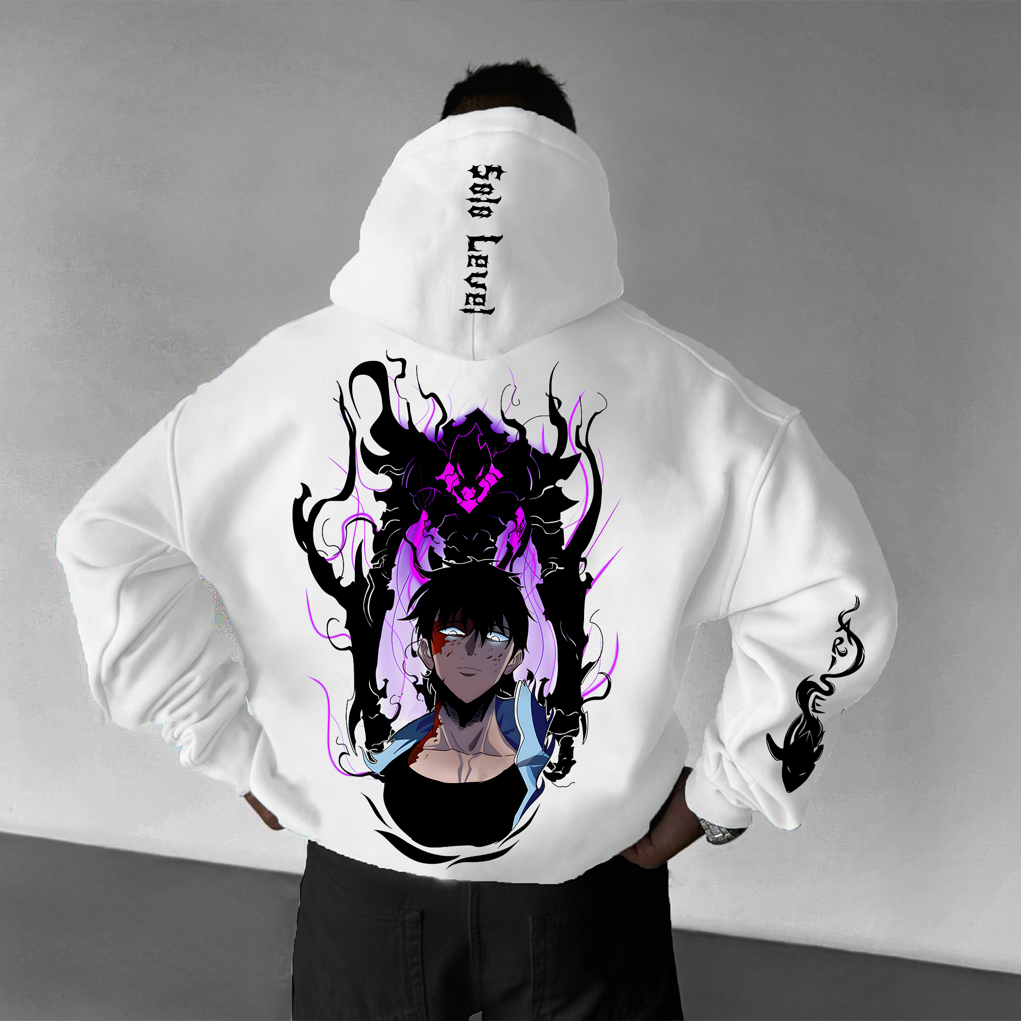 Unisex Anime Graphic Streetwear Vintage Hoodie