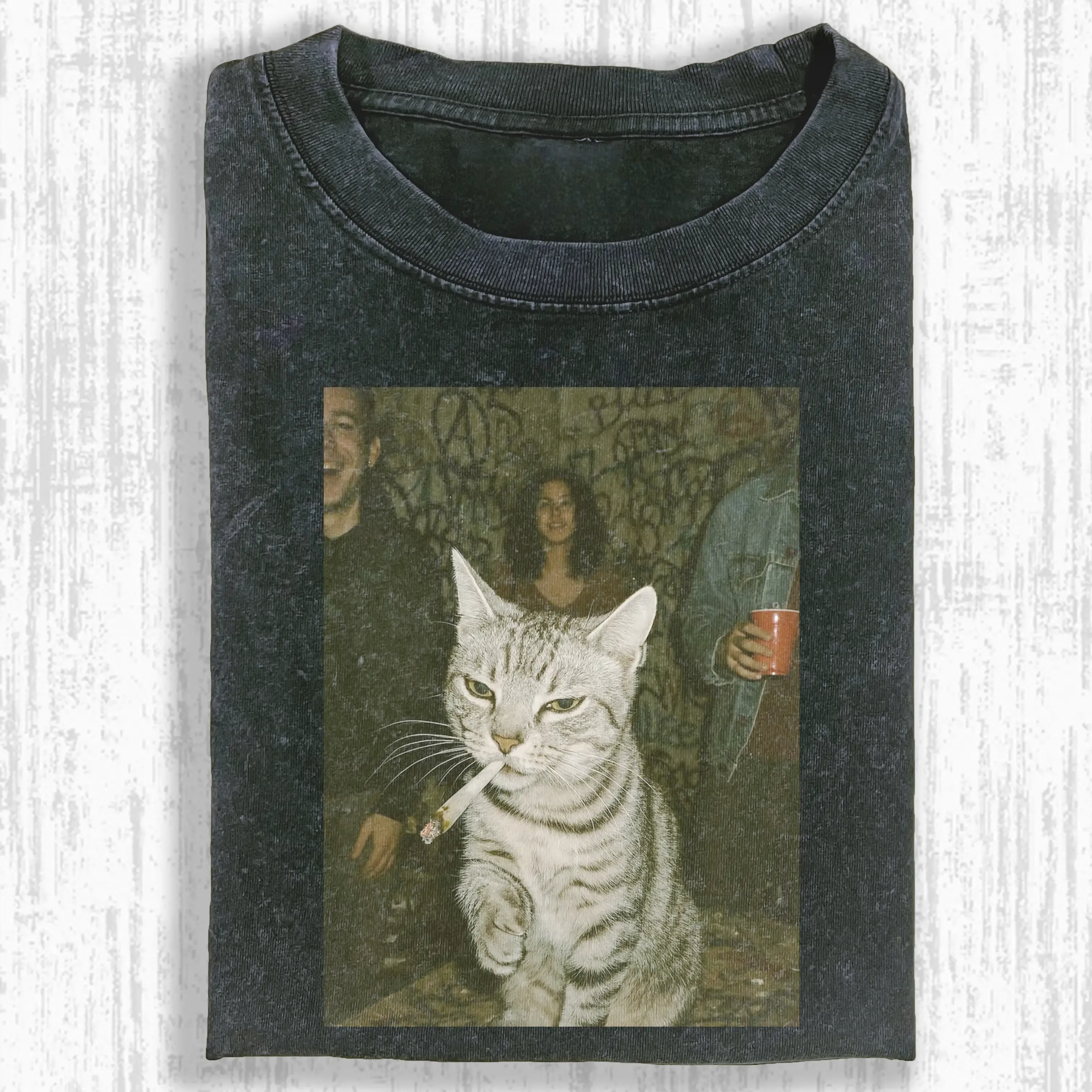 FUNNY CAT T-SHIRT-ComicClothe