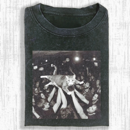 WACKY CAT T-SHIRT-ComicClothe