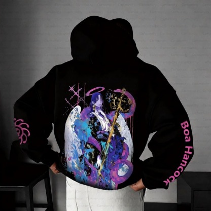 Unisex Anime Graphic Streetwear Vintage Hoodie