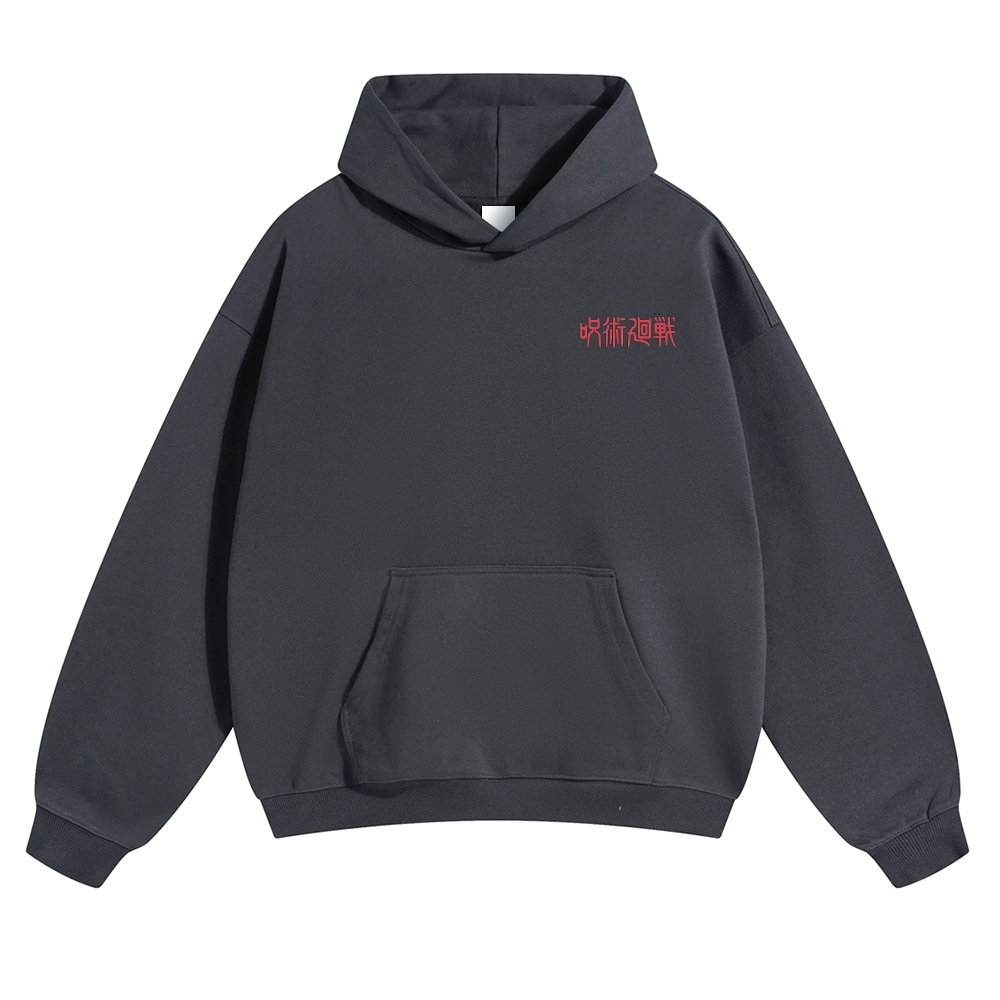 Unisex Casual Anime Print Hoodie-AnimeClothe