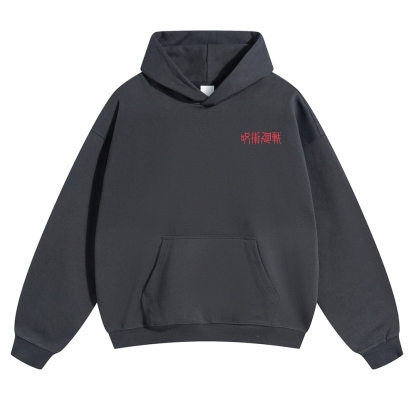 Unisex Casual Anime Print Hoodie-AnimeClothe